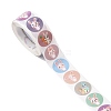 8 Patterns Easter Theme Self Adhesive Paper Sticker Rolls DIY-C060-03G-3