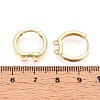 Brass Hoop Earring Finding KK-N261-60G-3