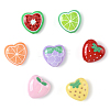 20Pcs 7 Styles Opaque Acrylic Beads MACR-FS0002-22-2