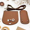 Handmade PU Leather Crochet Shoulder Bag Accessories Kits DIY-CL0002-52B-7