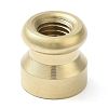 Golden Tone Round Wax Seal Brass Stamp Heads AJEW-M040-01G-L-3