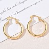 Brass Hoop Earrings for Women KK-CBA4112-03G-1