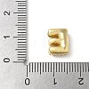 Brass Micro Pave Cubic Zirconia Beads KK-P290-61G-E-3