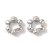 Rack Plating Brass & Cubic Zirconia Pendants KK-L216-061P-1