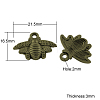 Tibetan Style Alloy Pendants LS-TIBEP-S018-AB-FF-1