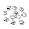 Tibetan Style Alloy Heart Charms TIBEP-LFH260Y-S-FF-3