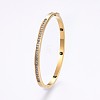 304 Stainless Steel Bangles BJEW-P223-20G-1