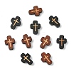 40Pcs 2 Colors Natural Wood Beads WOOD-CJ0002-61-8
