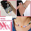 300Pcs 10 Colors Gradient Color Transparent Acrylic Beads OACR-CJ0002-44-7