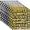 3 Colors PVC Self-Adhesive Label Stickers DIY-CP0011-35B-1