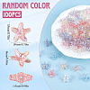 100Pcs Transparent Acrylic Beads MACR-SP0001-46-2
