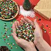 180G 4 Colors Plastic Paillette Beads PVC-YW0001-03-4