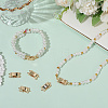 6Pcs 2 Style Brass Watch Band Clasps KK-SC0006-73-3
