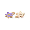 Alloy Enamel Charms ENAM-T016-14-RS-3
