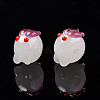 Handmade Bumpy Lampwork Beads Strands LAMP-T017-01A-4