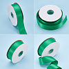 100% Polyester Double-Face Satin Ribbons for Gift Packing SRIB-L024-3.8cm-552-6
