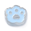 Transparent Acrylic European Beads OACR-CJC0006-03B-1