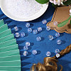 350Pcs Acrylic European Large Hole Beads MACR-CA0001-44-5