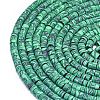 Synthetic Malachite Beads Strands G-P575-B12-4x2mm-3