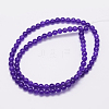 Natural Malaysia Jade Bead Strands X-G-A146-4mm-A01-2