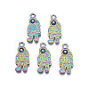 Rainbow Color Alloy Pendants PALLOY-N156-217-1