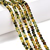 Dyed Natural White Jade Beads Strands G-T140-4mm-A14-2