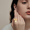 304 Stainless Steel Open Cuff Finger Rings RJEW-UN00010-6