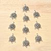 Tibetan Style Alloy Chandelier Components Links TIBE-YW0001-52-3
