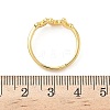 Brass Micro Pave Cubic Zirconia Finger Rings RJEW-H258-21G-5