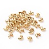 Brass Crimp Bead Covers FIND-A012-02G-2