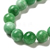 Natural Dyed White Jade Beads Strands G-M402-C04-12-3