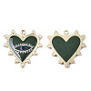 Printed Alloy Pendants ENAM-S016-69C-2