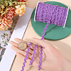 Wave Bending Fringe Trim OCOR-GF0004-40D-3