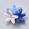Handmade Polymer Clay Flower Beads X-CLAY-S089-15-2