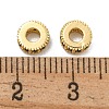 Rack Plating Brass Micro Pave Cubic Zirconia Beads KK-U030-30G-02-2