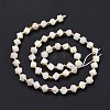 Natural White Moonstone Beads Strands G-P463-16-5