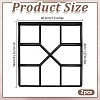 Square Plastic Concrete Molds SIMO-WH0002-07D-2