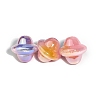 20Pcs Gradient Color Opaque Resin Beads PW-WG64167-01-1