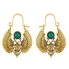 Moth Alloy Hoop Earrings WH-WGD1211-01-1