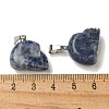 Natural Sodalite Pendants G-Z067-02P-03-4