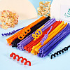 150Pcs 6 Colors DIY Plush Sticks FIND-TA0005-80-8