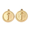 304 Stainless Steel Pendants STAS-P432-01E-G-1