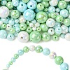 250G UV Plating Rainbow Iridescent Opaque Acrylic Beads PACR-CJ0001-38D-9