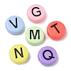 Opaque Acrylic European Beads MACR-K365-01C-1
