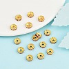 Brass Rhinestone Spacer Beads RB-A014-Z8mm-23G-5