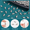 ARRICRAFT 100Pcs Tibetan Style Alloy Elephant Connector Charms FIND-AR0003-07-4