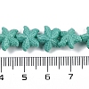 Synthetic Coral Dyed Carved Beads Strands X-CORA-K009-06A-05-4