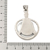 316 Surgical Stainless Steel Pendants STAS-E212-119AS-3