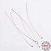 925 Sterling Silver Flat Head Pins STER-K017-45mm-S-1