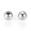 Tarnish Resistant 304 Stainless Steel Hollow Round Seamed Beads STAS-R032-6mm-2